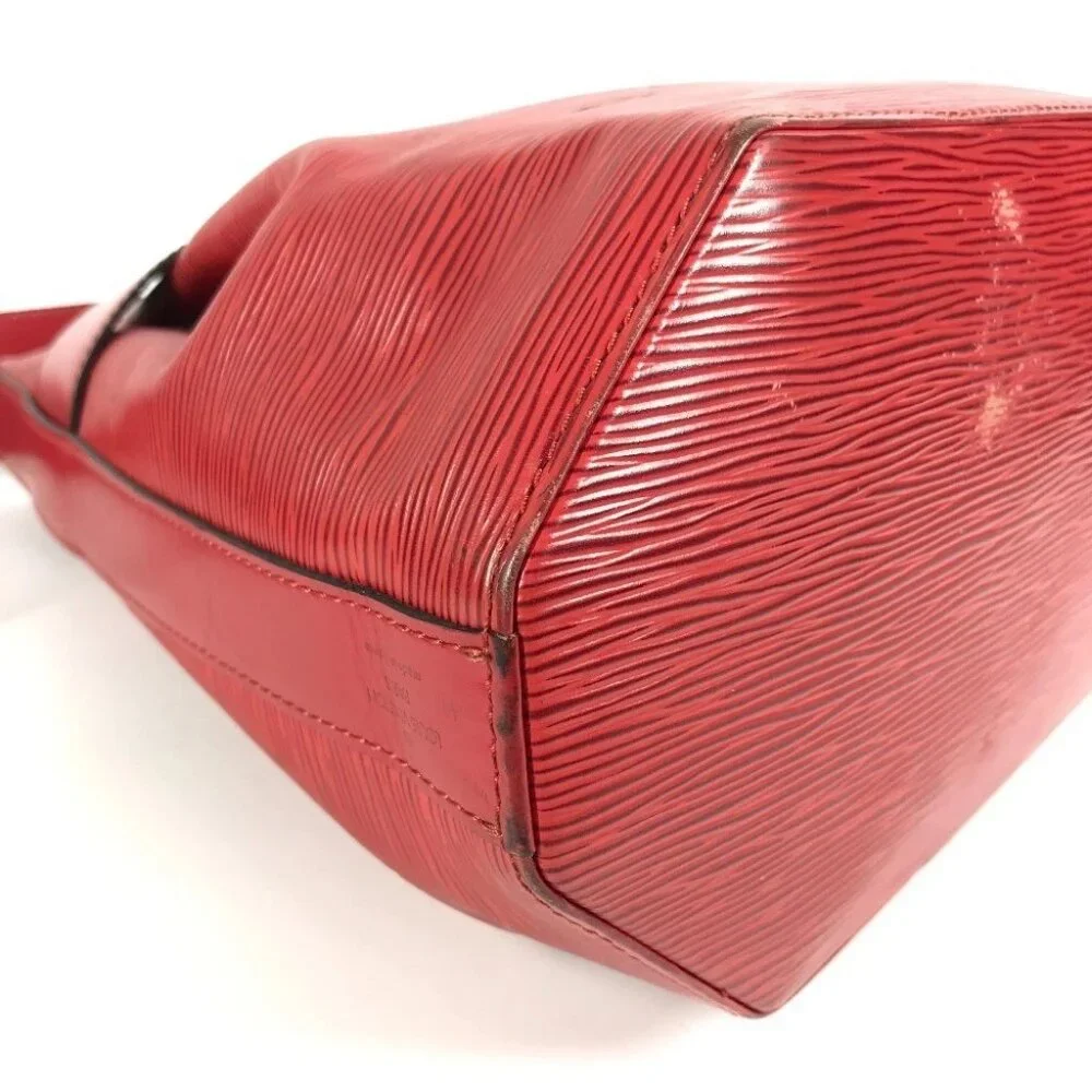 LOUIS VUITTON Epi SAC DePaul PM Shoulder Bag Epi Leather Castilian Red - Picture 8 of 14